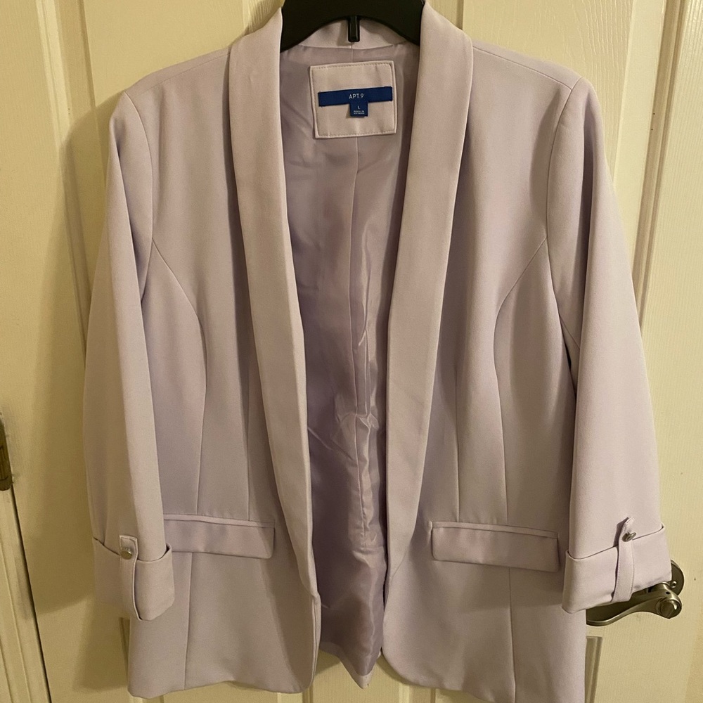 Lavender Apt 9 Blazer NWT